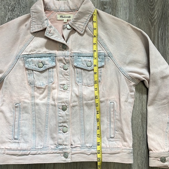 Madewell The Raglan Oversized Jean Jacket size XS - Picture 4 of 4